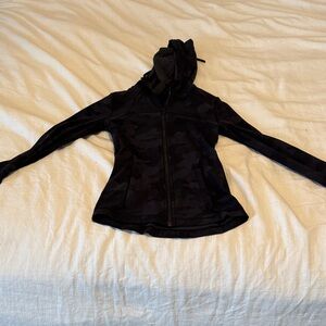 lululemon athletica Black Camouflage Utility Jacket